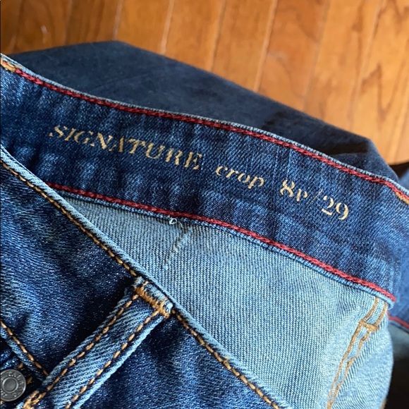 Talbots ankle cropped 8 jeans - Picture 2 of 5